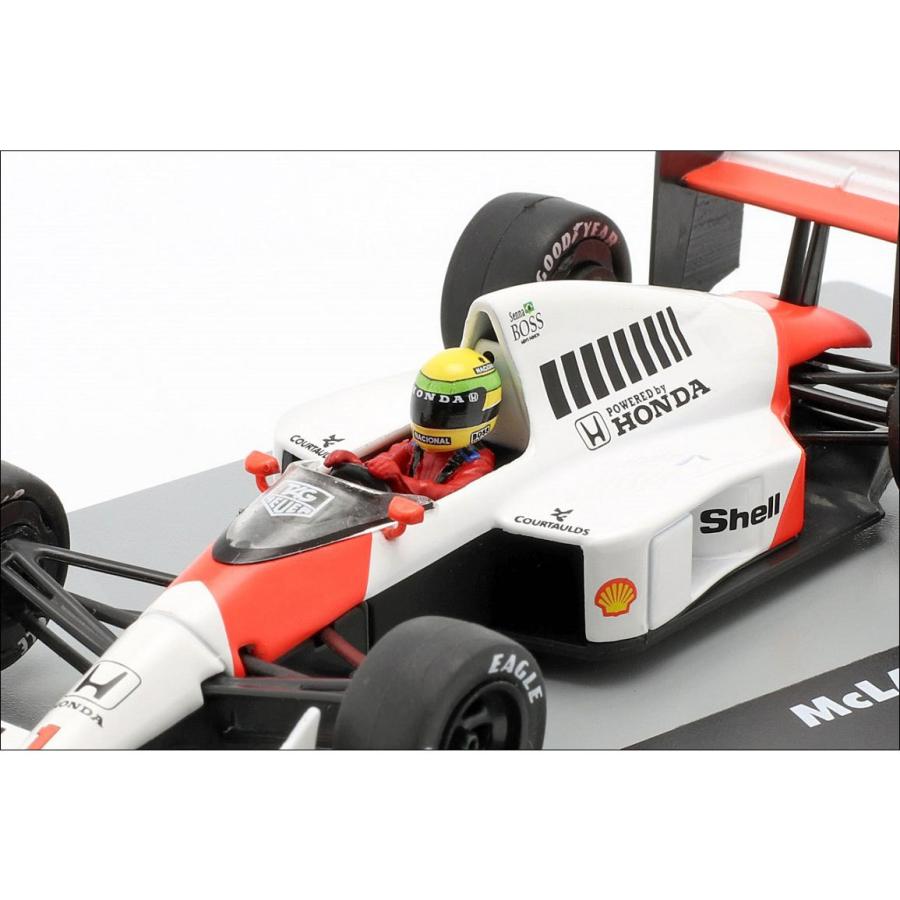 アイルトンセナ 模型 1/43 スケール マクラーレン MP4/5 #1 1989 ドイツGP ウィナー モータースポーツ 雑貨｜motorimoda｜07