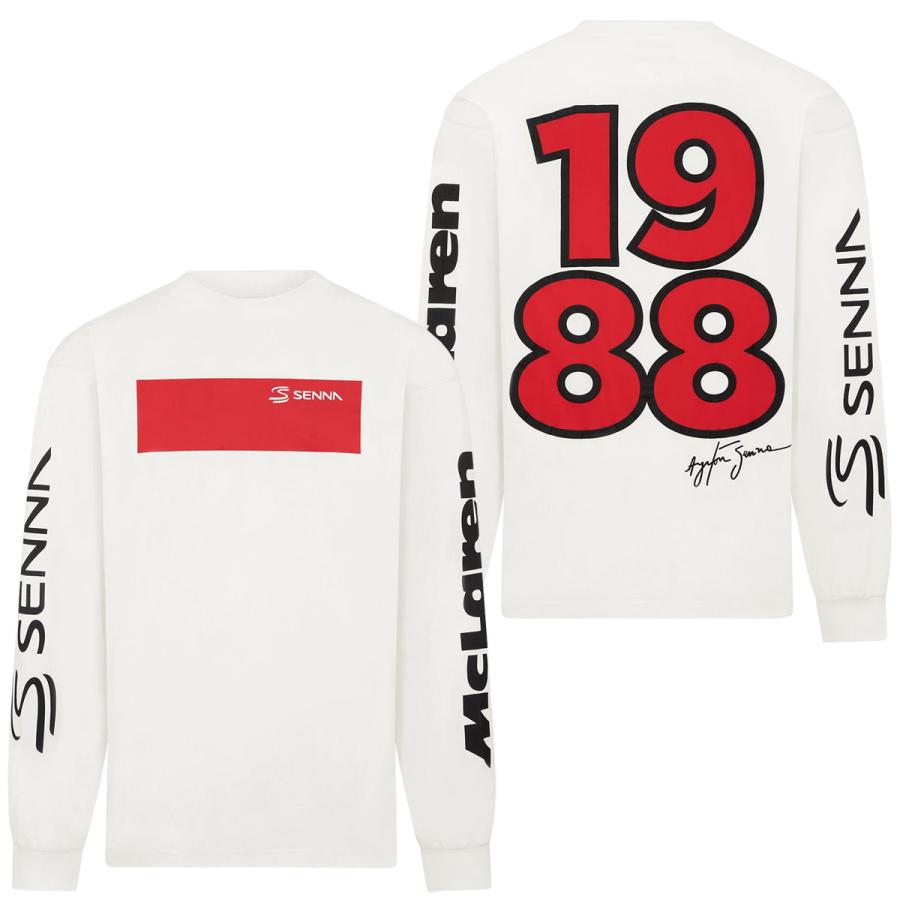 アイルトンセナ ロングスリーブ アイルトン・セナ x マクラーレン F1