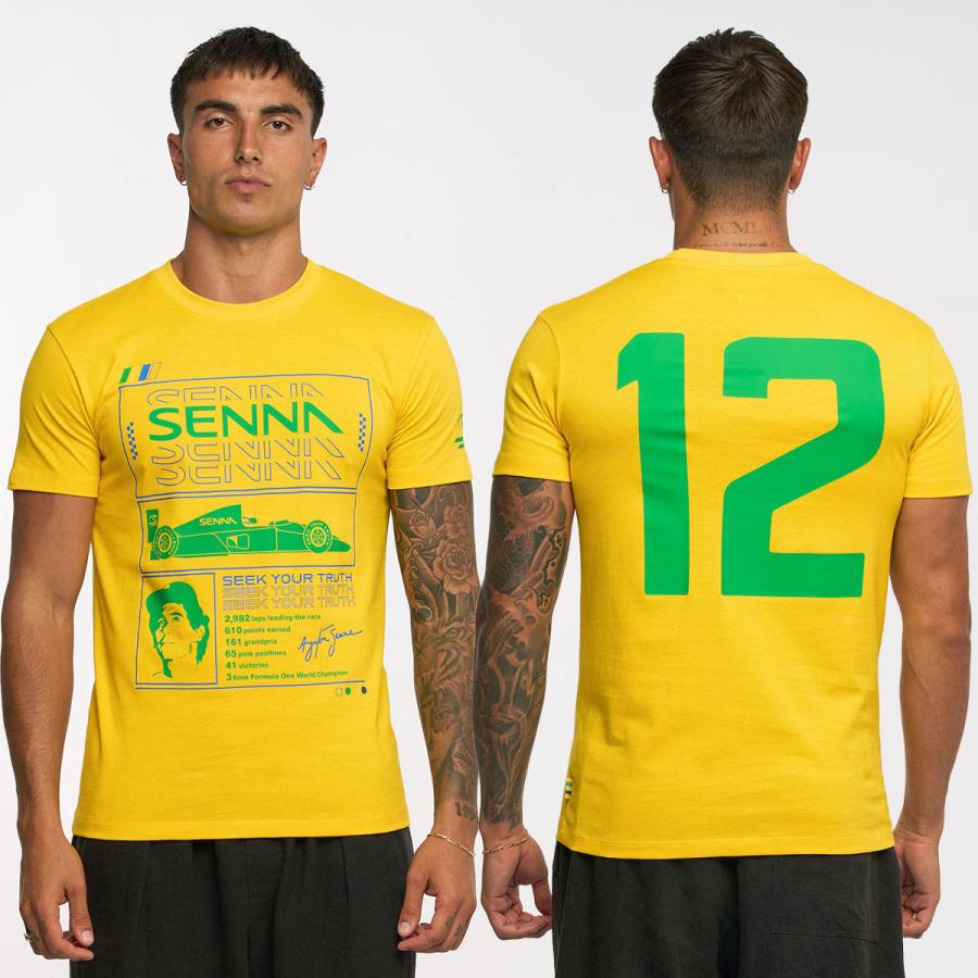 アイルトンセナ Tシャツ アイルトン・セナ レース モータースポーツ