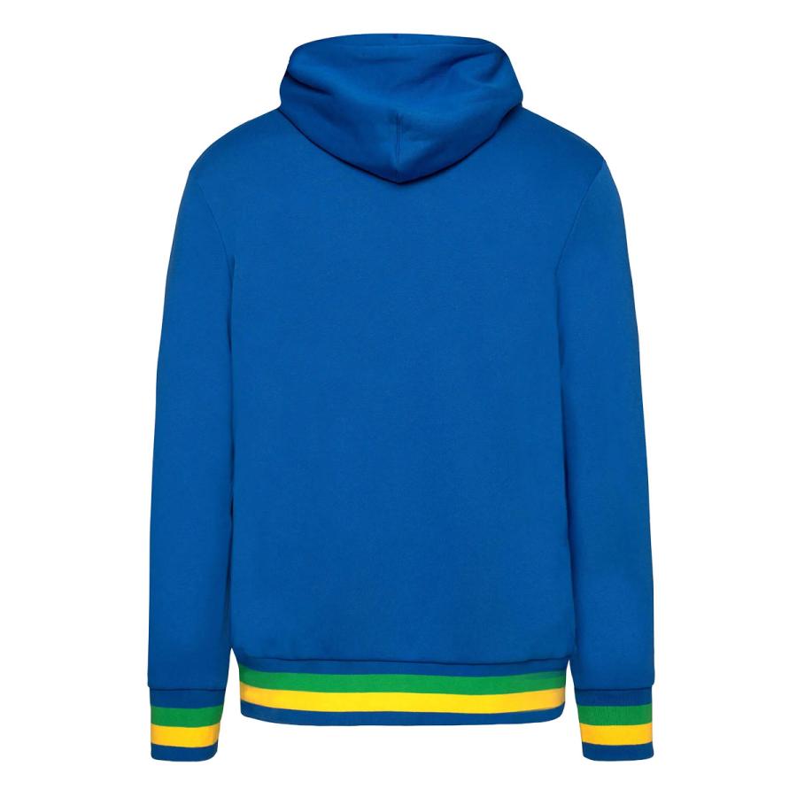 アイルトンセナ フーディ アイルトン・セナ カレッジ ロゴ フーディ モータースポーツ ウェア AyrtonSenna Collegiate Hoodie_1
