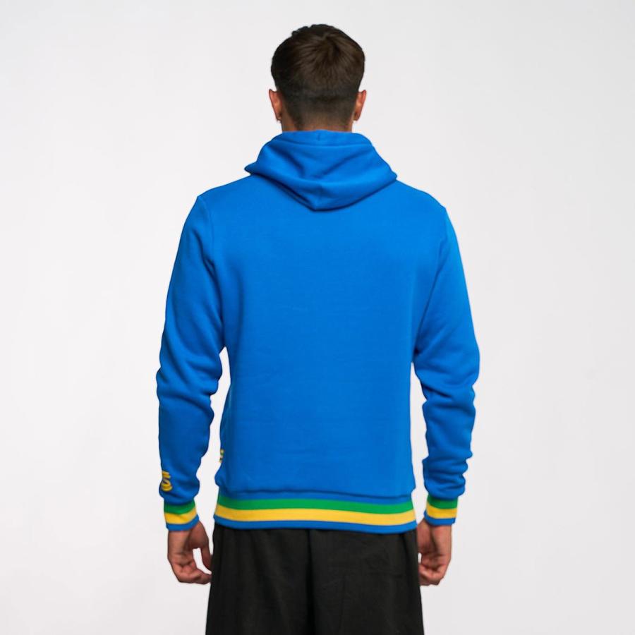 アイルトンセナ フーディ アイルトン・セナ カレッジ ロゴ フーディ モータースポーツ ウェア AyrtonSenna Collegiate Hoodie_3