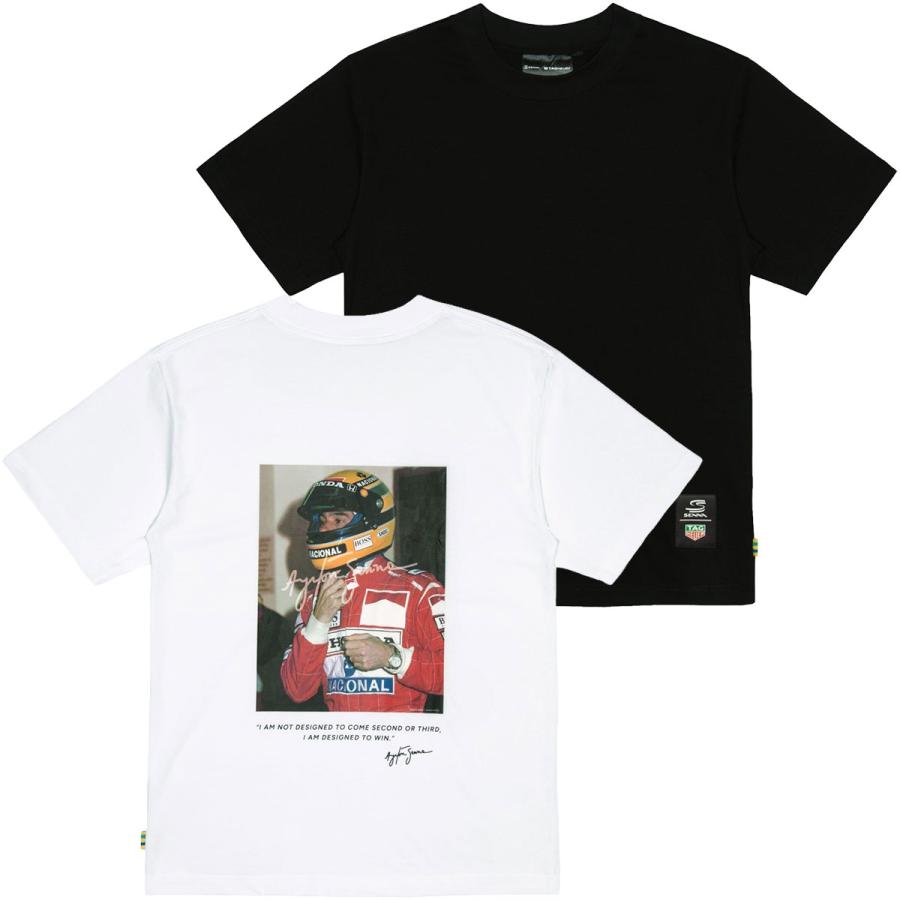 Tシャツ アイルトン・セナ×タグ・ホイヤー オーバーサイズ トゥ ウィン