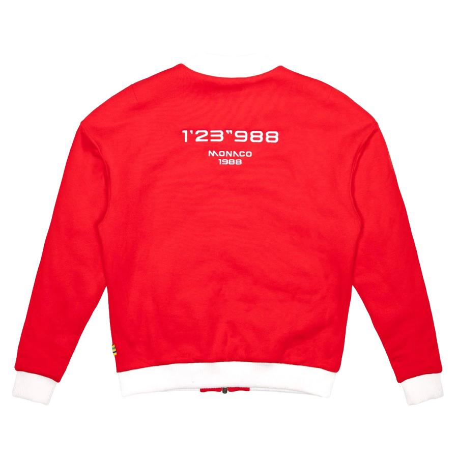 アイルトン・セナ×タグ・ホイヤー バーシティ ジャケット モータースポーツ ウェア AyrtonSenna AS X TAG HEUER Varsity Jacketの画像