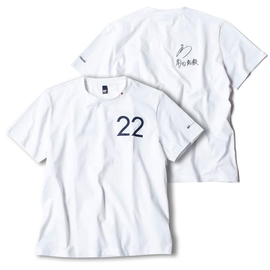 アルファタウリ Tシャツ スクーデリア ホンダ チーム 角田裕毅 アルファタウリ Tシャツ スクーデリア ホンダ チーム 角田裕毅