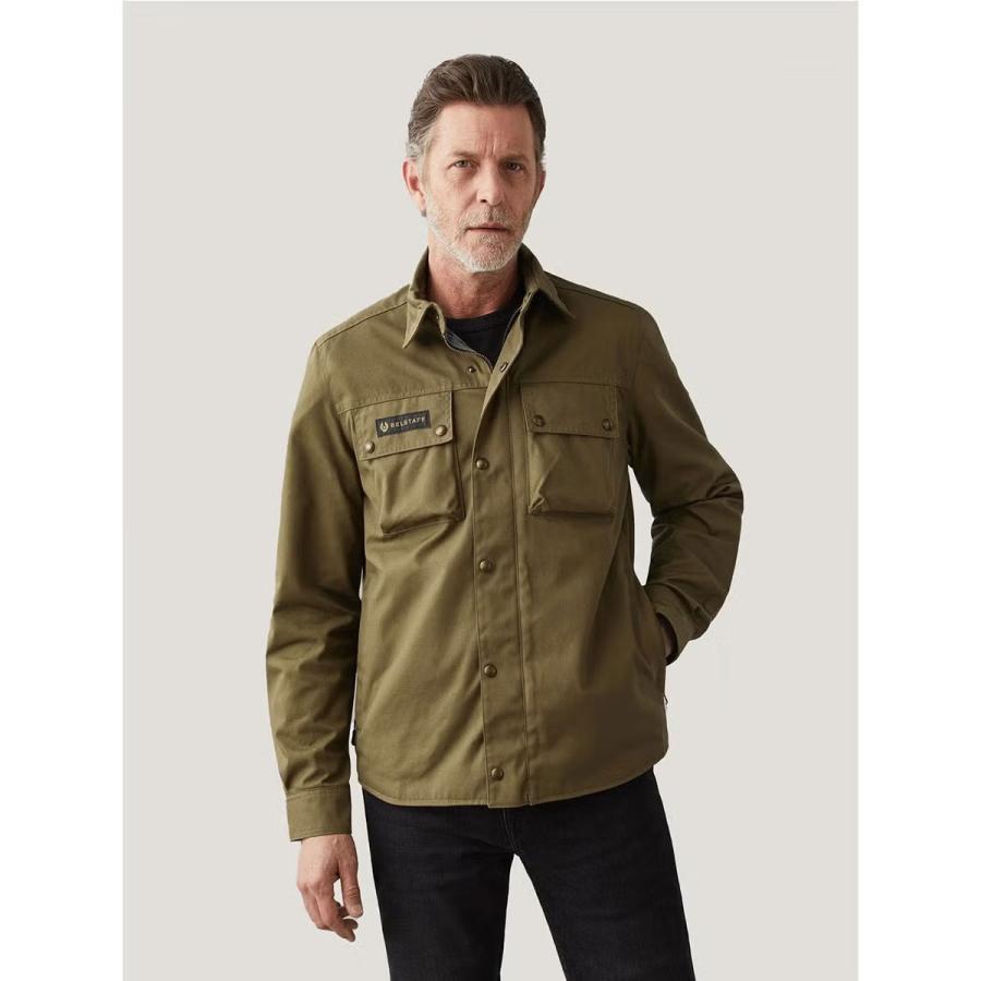 BELSTAFF バイクジャケット S 茶 ベルスタッフ ジャケット マンション モーターサイクル シャツ バイク