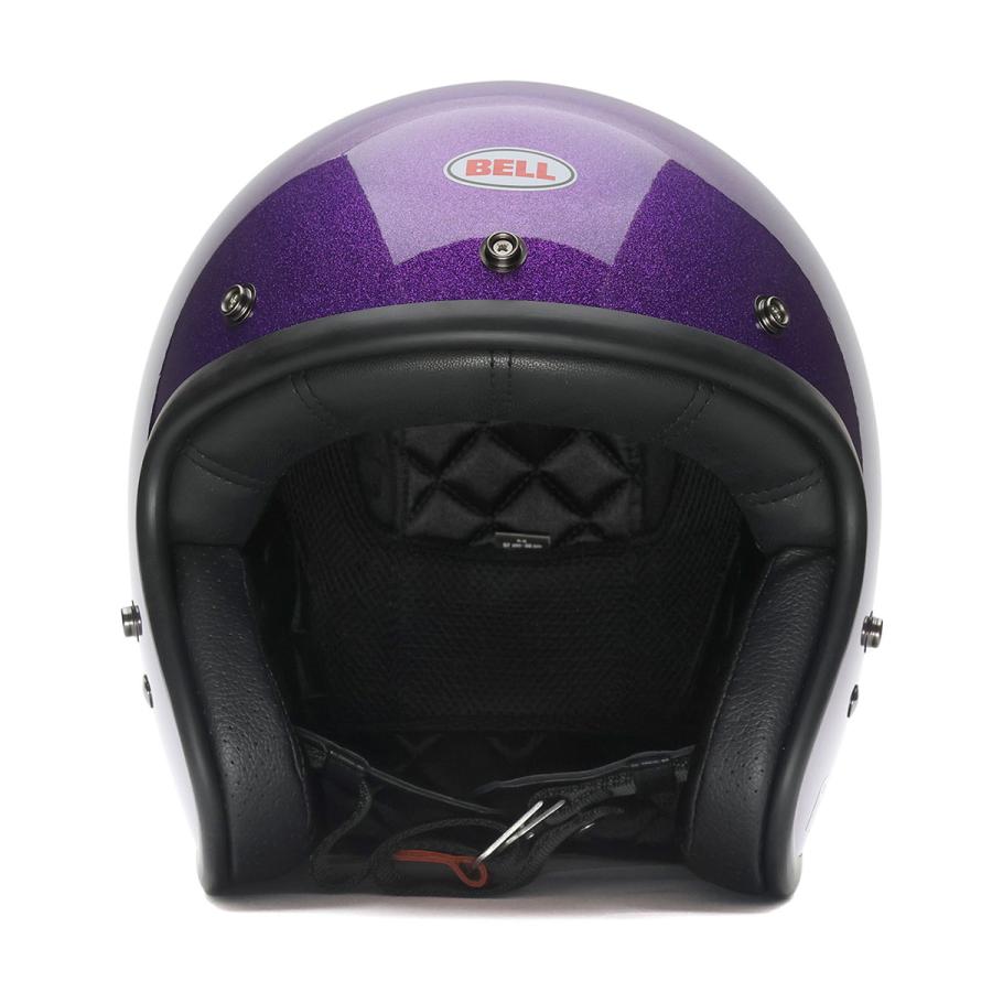 BELL（ベル） ジェット CUSTOM500 フレークパープル バイク ヘルメット