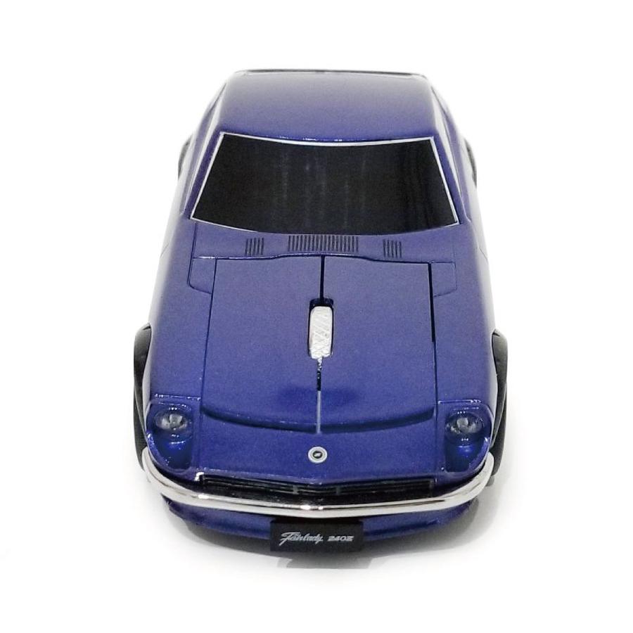 雑貨 カセットカープロダクツ 無線マウス 日産フェアレディ240Z ブルー