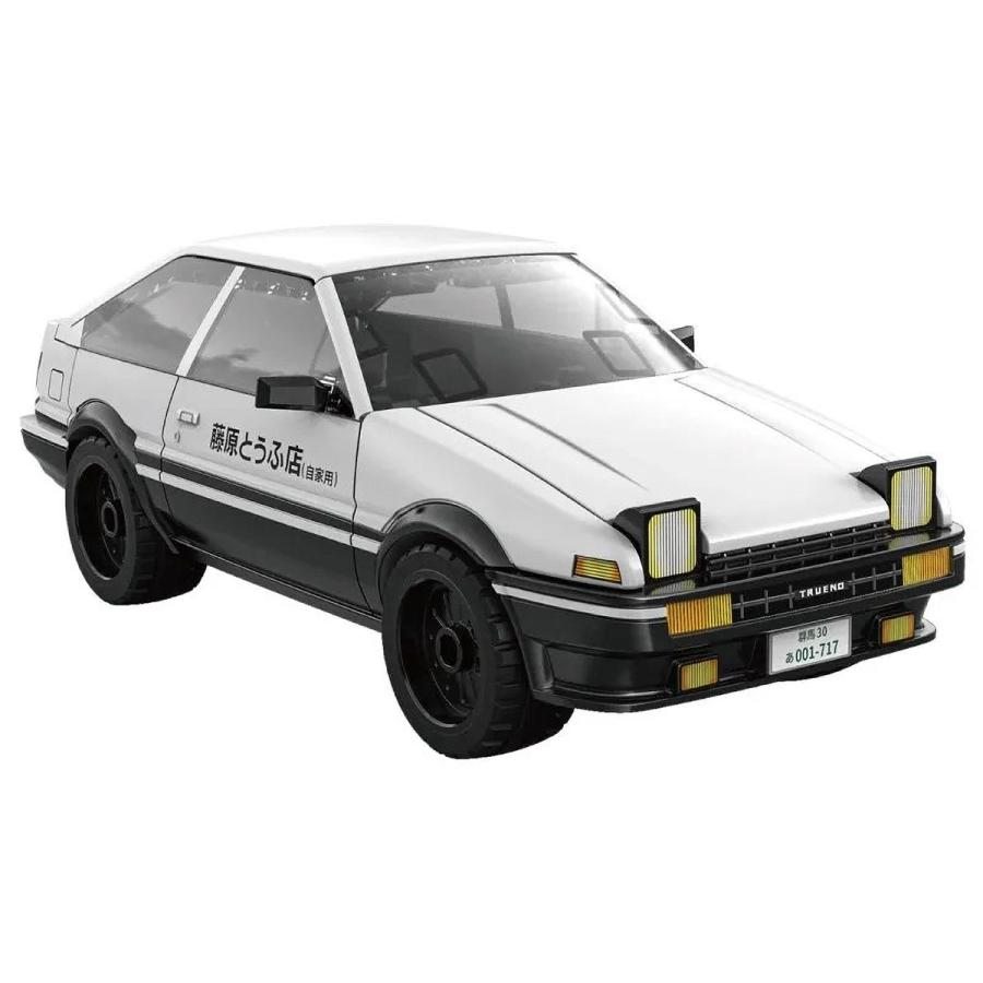 雑貨 CaDA ブロック 頭文字D 1:35 Toyota Trueno AE86 （72ピース） 車