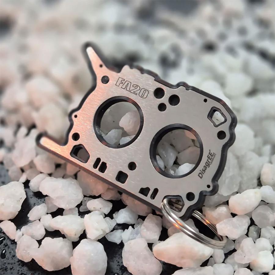 ディスアグリー キーホルダー スバル FA20 ヘッドガスケット キー
