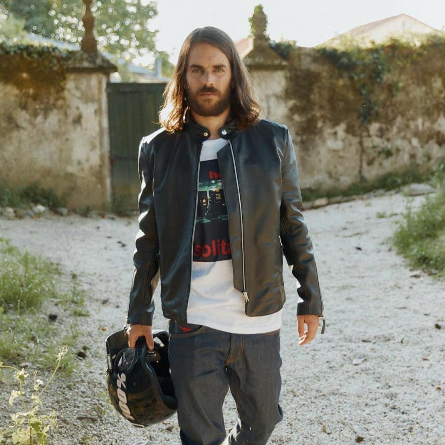 レザージャケット エルソリタリオ クラーケン バイク ウェア アウター