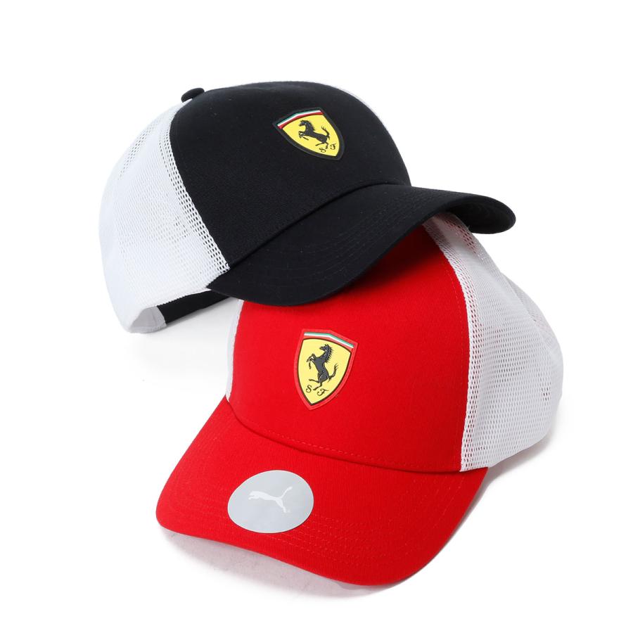 新品 Ferrari 正規品 キャップ フェラーリ メンズ Ferrari（フェラーリ） 帽子 スクーデリア FW トラッカー キャップ