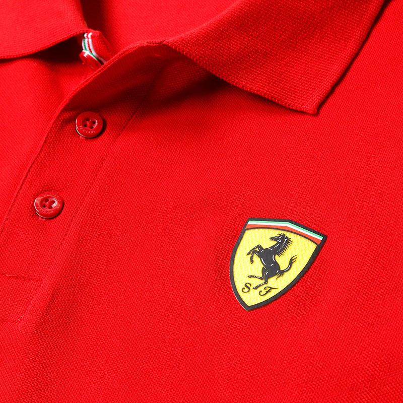 フェラーリ ポロシャツ スクーデリア フェラーリ クラシック ロゴ ポロ モータースポーツ ウェア Ferrari｜motorimoda｜09
