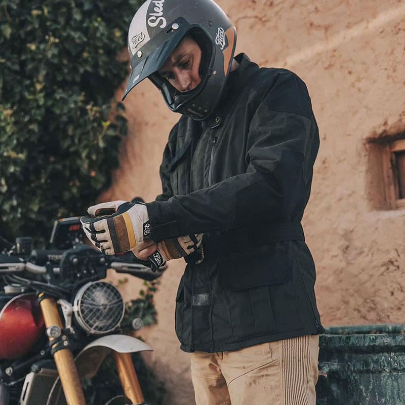 COLIMBO 【ZX-0110 ROSSIGNOL SQDR MOTORCYCLE COAT <CHARCOAL COLIMBO 【ZX-0110 ROSSIGNOL SQDR MOTORCYCLE COAT <CHARCOAL