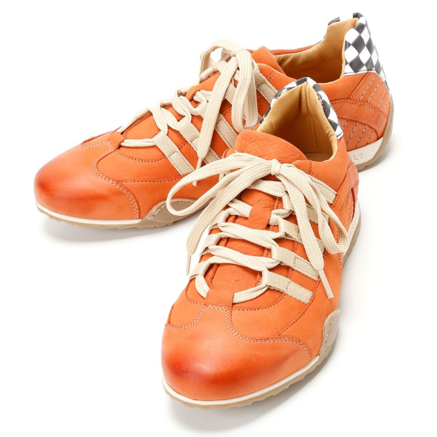 グランプリ オリジナル Grandprix Originals Gpo Racing Sneaker Vintage Orange スニーカー ドライビングシューズ 1600sh Motorimoda 通販 Yahoo ショッピング