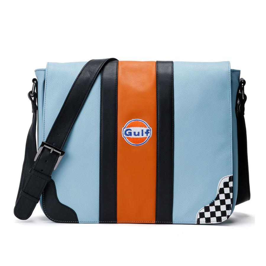 おすすめ ガルフ ショルダーバッグ シルバーストーン バッグ 車 GULF  