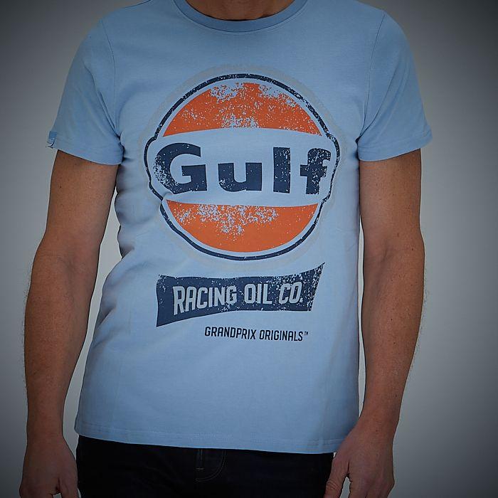 ガルフ Tシャツ NEW レーシング オイル 車 ウェア GULF