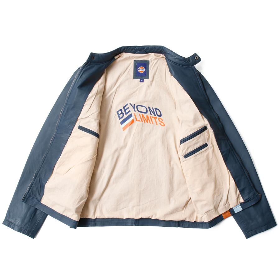 アウター ガルフ ロードマスター レザージャケット 車 ウェア GULF Leather Roadmasterの画像