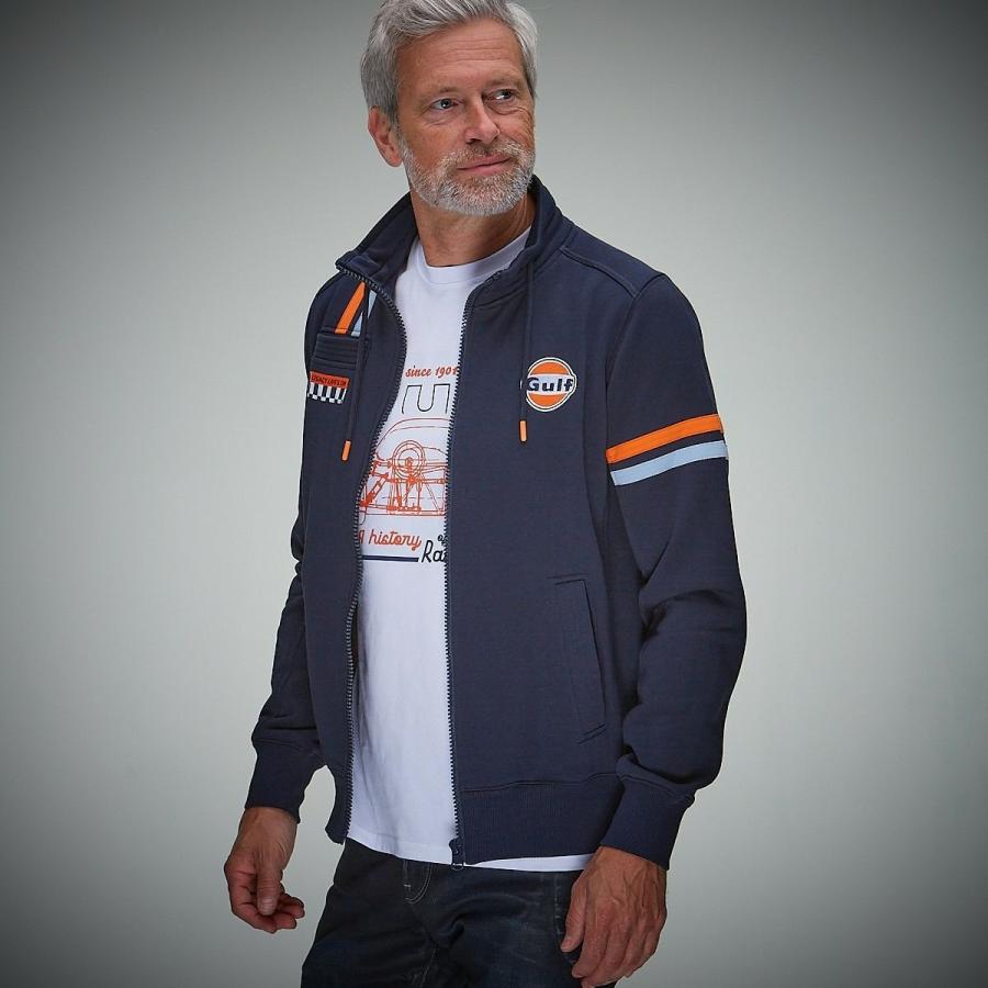 スウェット ガルフ ハイブリッド ジップ ジャケット 車 ウェア GULF