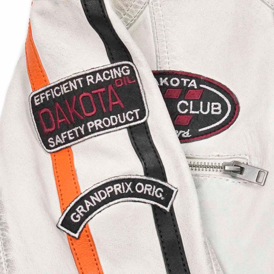 アウター ガルフ D.K.ヴィンテージ レーシング ジャケット 車 ウェア GULF Leather Roadmasterの画像