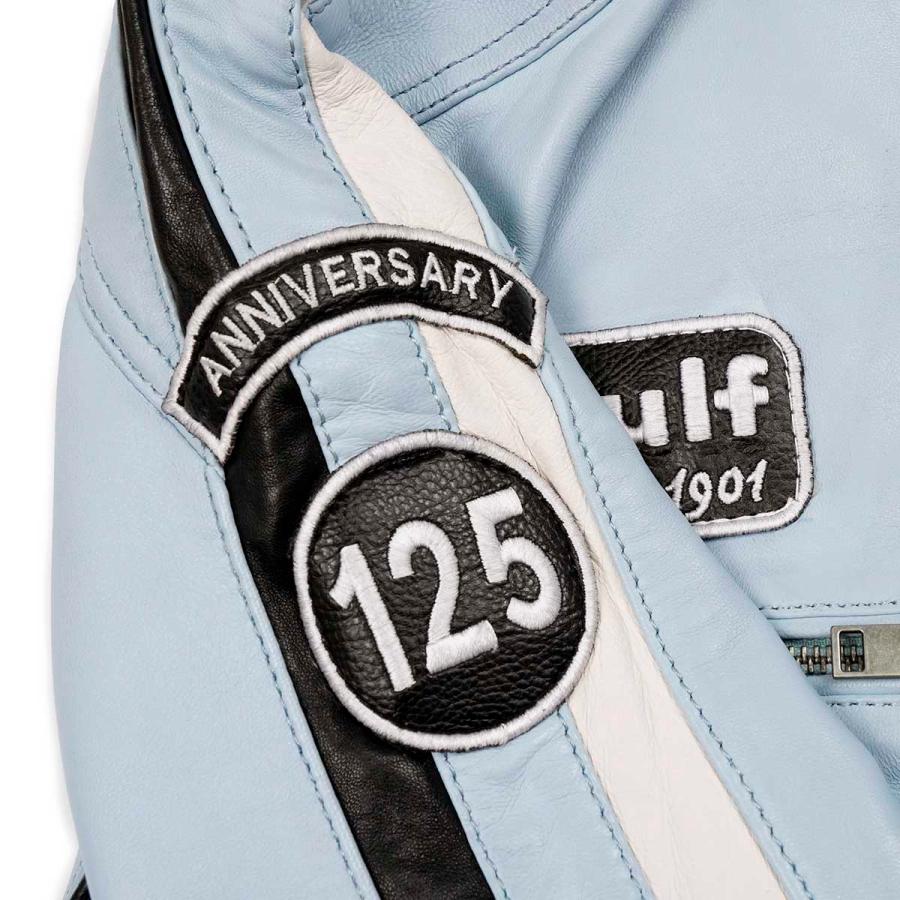 アウター ガルフ 125 ガルフレーシングジャケット 車 ウェア GULF 125 Gulf Racing Jacket light blueの画像