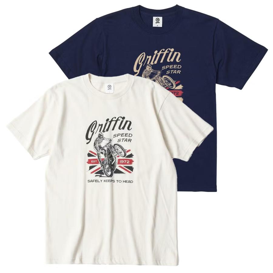グリフィン Tシャツ モーターサイクル バイク ウェア トップス Griffin