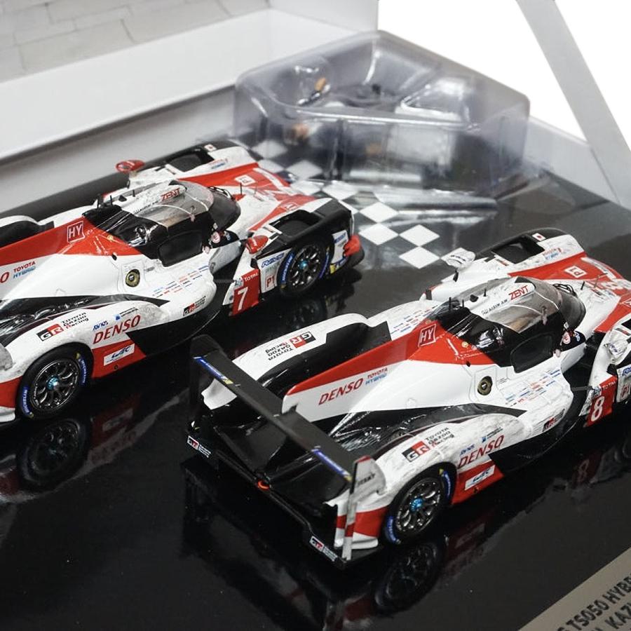 1/43 トヨタ特注スパークモデル トヨタTS050 2016 2台セット Model Car