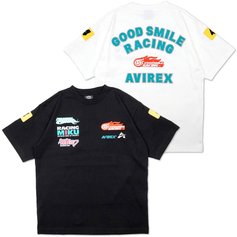 Tシャツ グッドスマイルレーシング 2026 GSR×AVIREX チームウェア