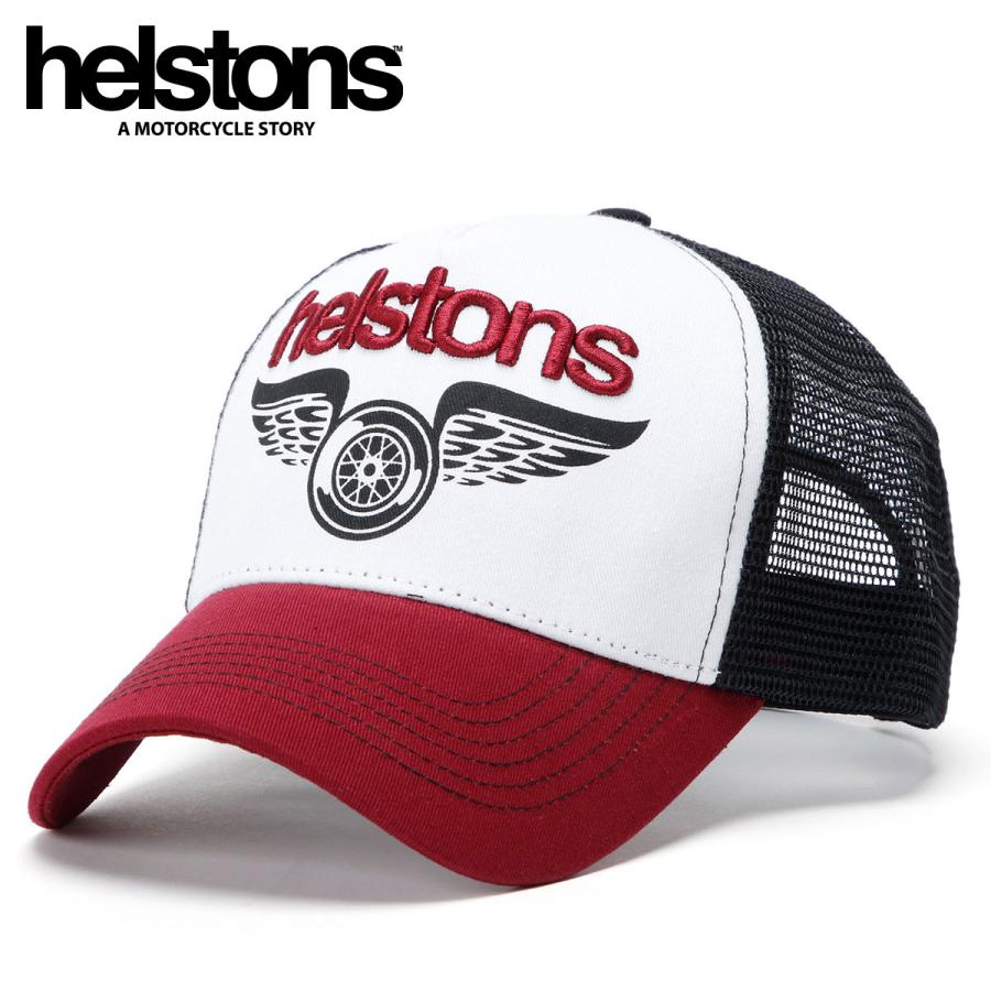 ヘルストン Helstons ウィング キャップ バイク 帽子 ベースボールキャップ メッシュ 1701ac0009 Motorimoda 通販 Yahoo ショッピング