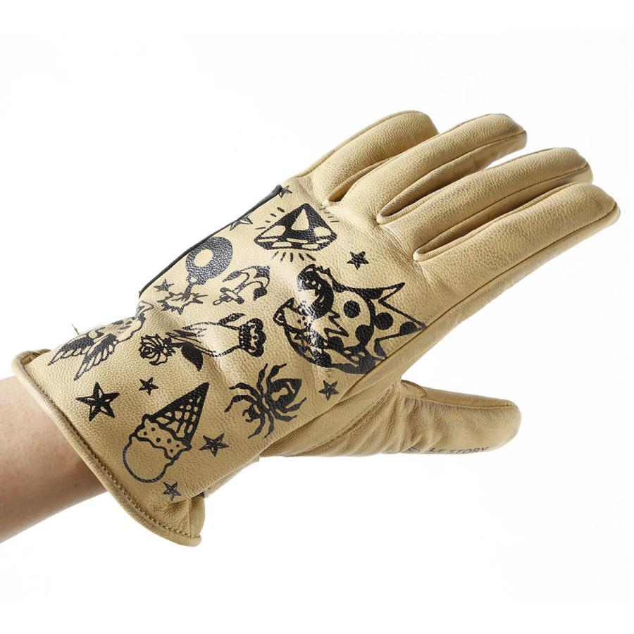 激安な ヘルストン Helstons クリーム バイク レザーグローブ 手袋 レディース 3シーズン対応 Ceレベル1 Umb Digital