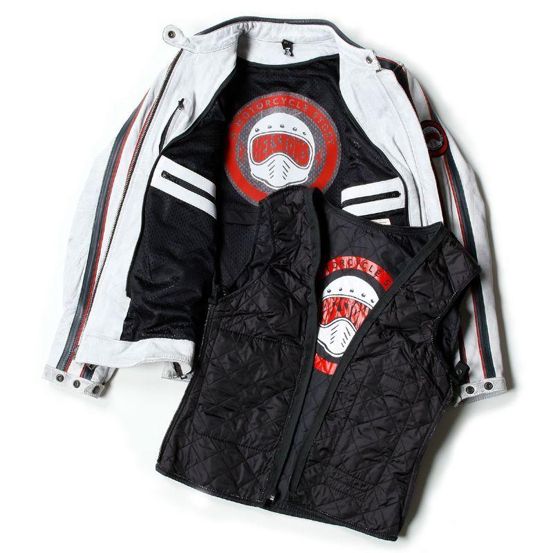 ヘルストン レザージャケット ジェイド レディ バイク ウェア アウター