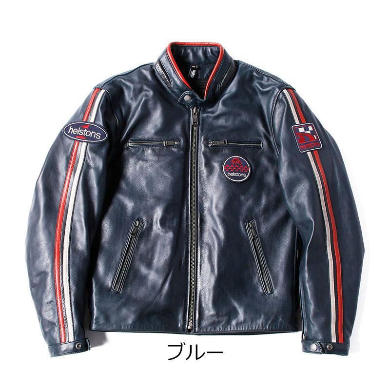 helstonsヘルストン レザージャケット ヘルストン レザージャケット エース 10YEARS レザー ジャケット