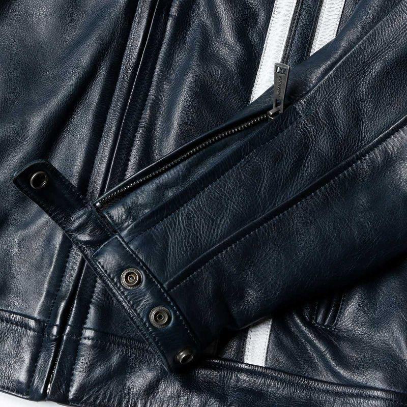ヘルストン レザージャケット インディ レザー ジャケット バイク