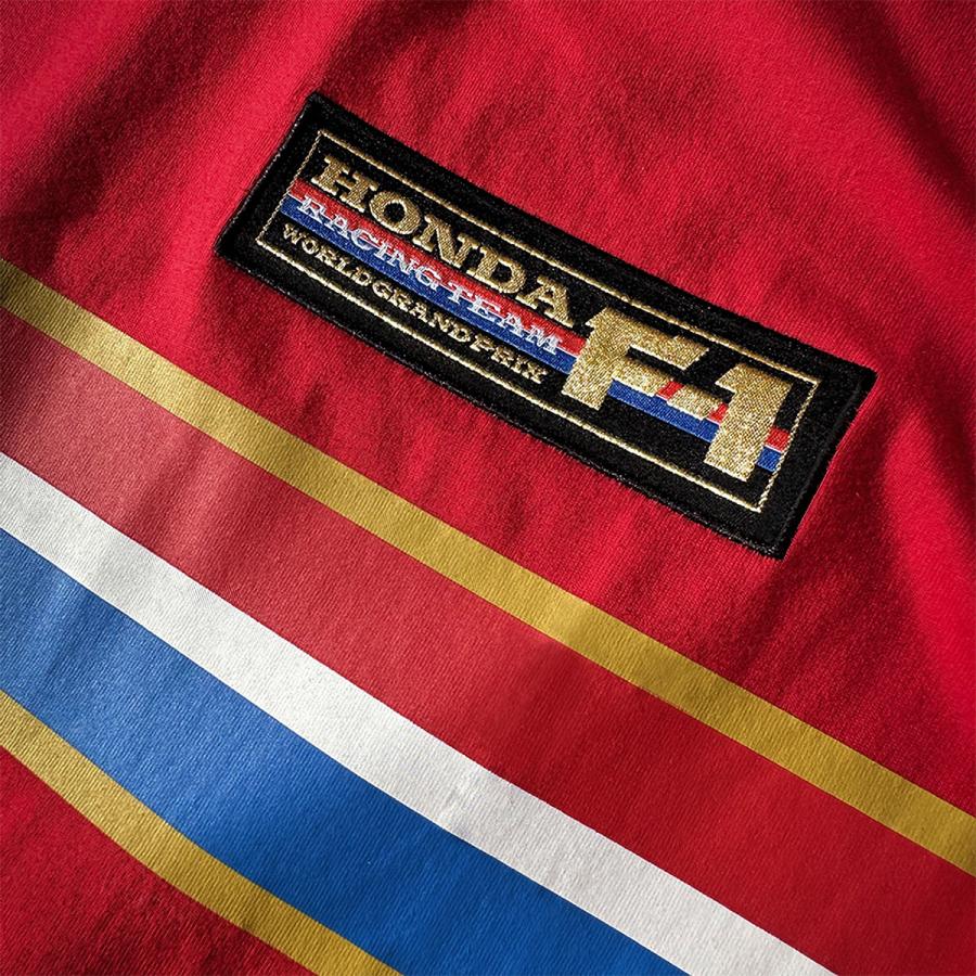 ホンダ ヴィンテージ カルチャー Tシャツ 1986 F1 チーム 車 ウェア
