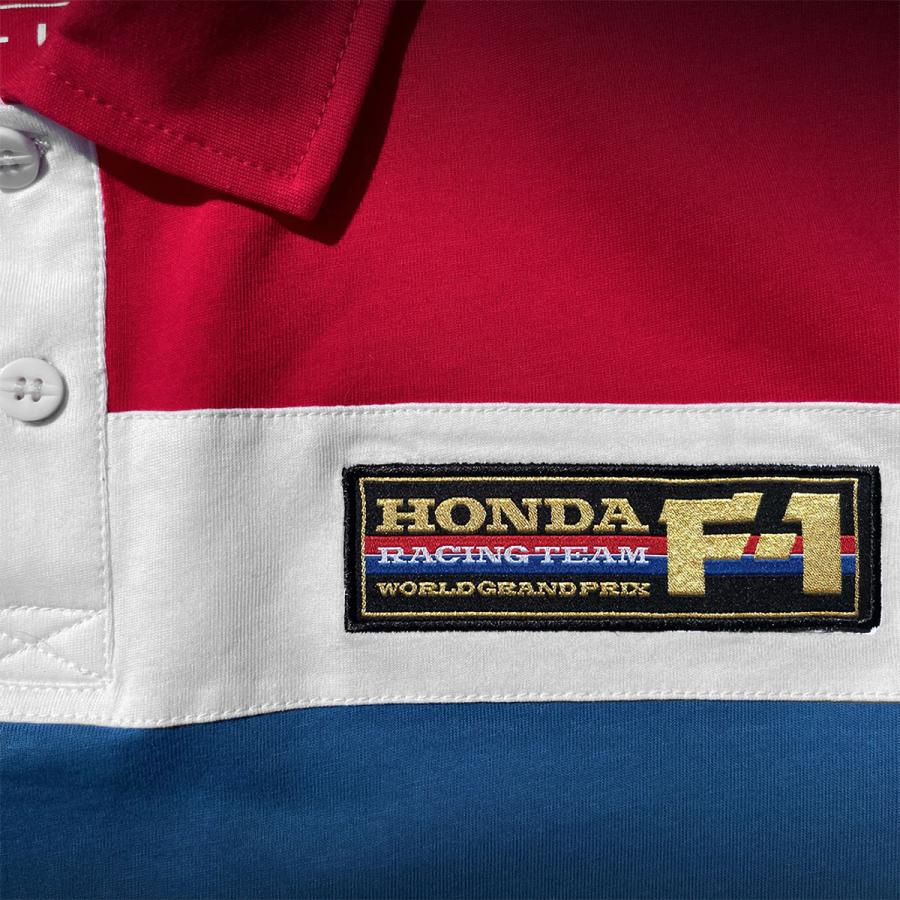 ホンダ ヴィンテージ カルチャー ポロシャツ 1983 F1 チーム 車 ウェア