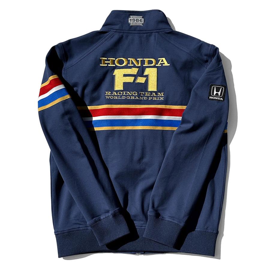 ホンダ ヴィンテージ カルチャー アウター 1986 F1 チーム ジッパー