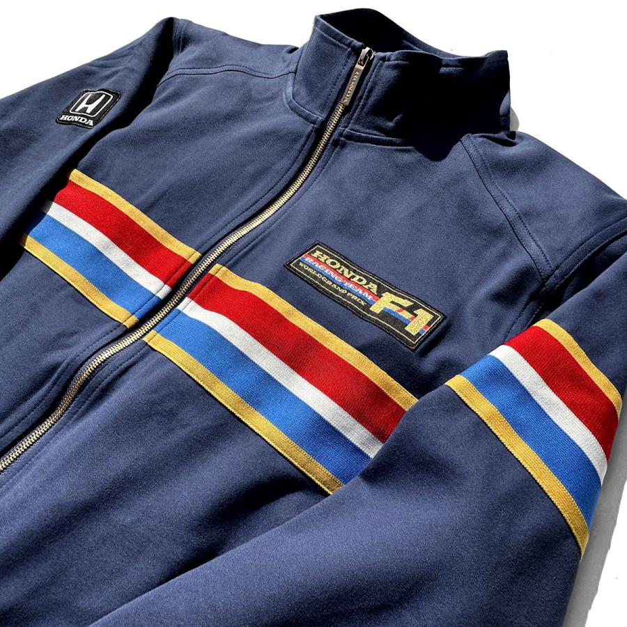 ホンダ ヴィンテージ カルチャー アウター 1986 F1 チーム ジッパー
