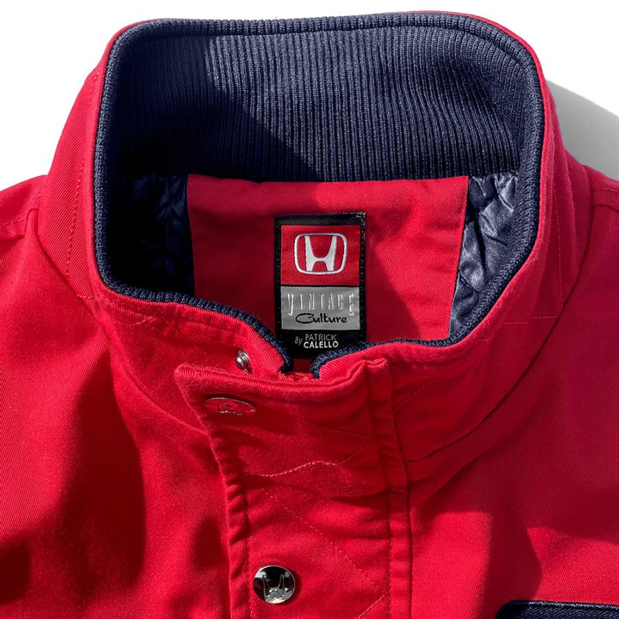 HONDA HRC レトロ ジャケット ヴィンテージ 冬用 レプソルカラー GAS