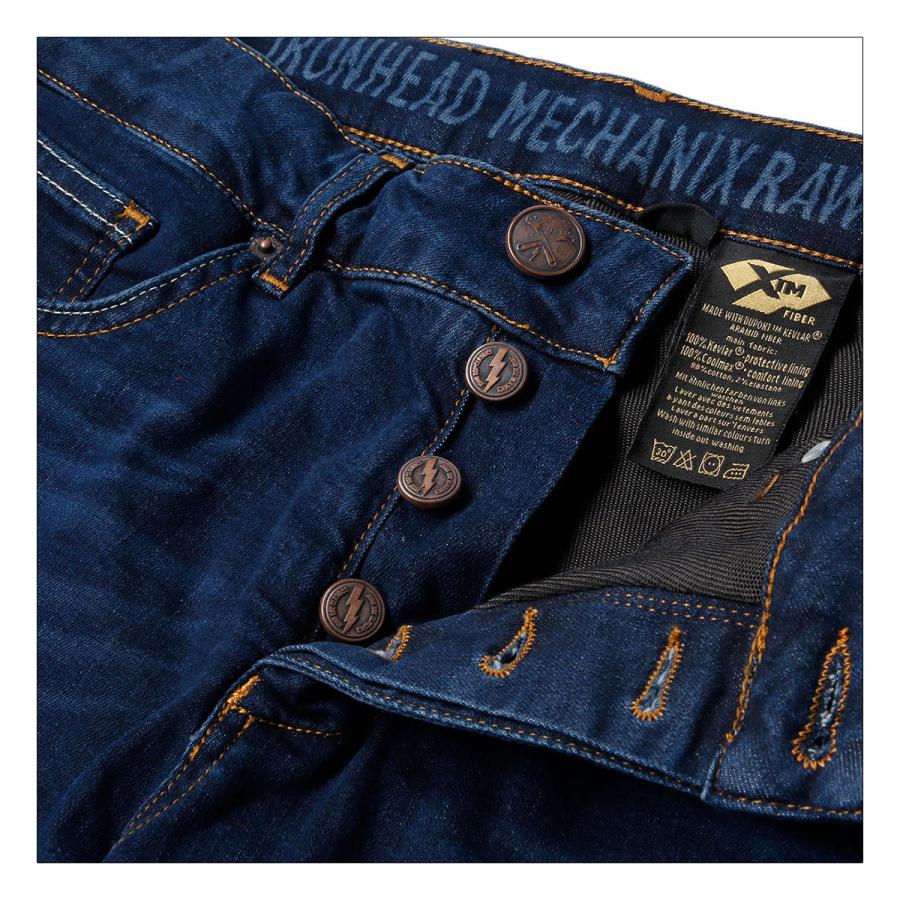 デニム ジョンドゥー アイアンヘッド XTM ジーンズ バイク ウェア