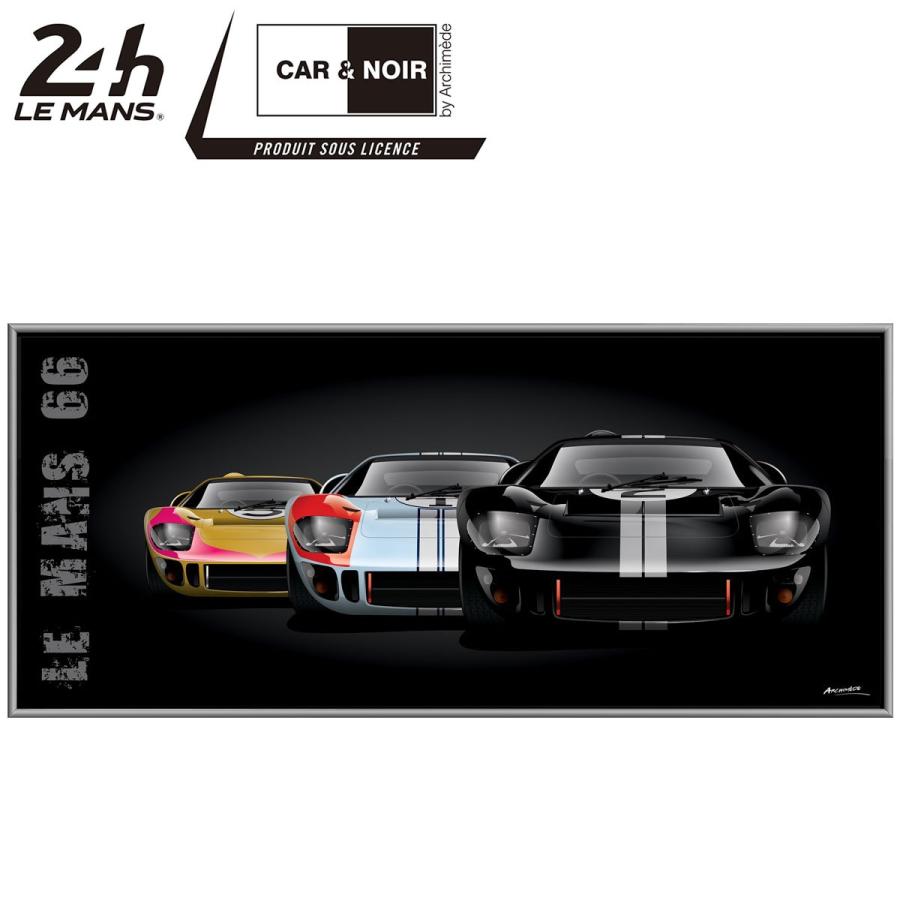 Car Noir The Winners 1966 Ford Gt40 1 2 3 Finish イラストパネル ル マン24時間レース公認 115 65cm お取り寄せ 2101ac00 Motorimoda 通販 Yahoo ショッピング