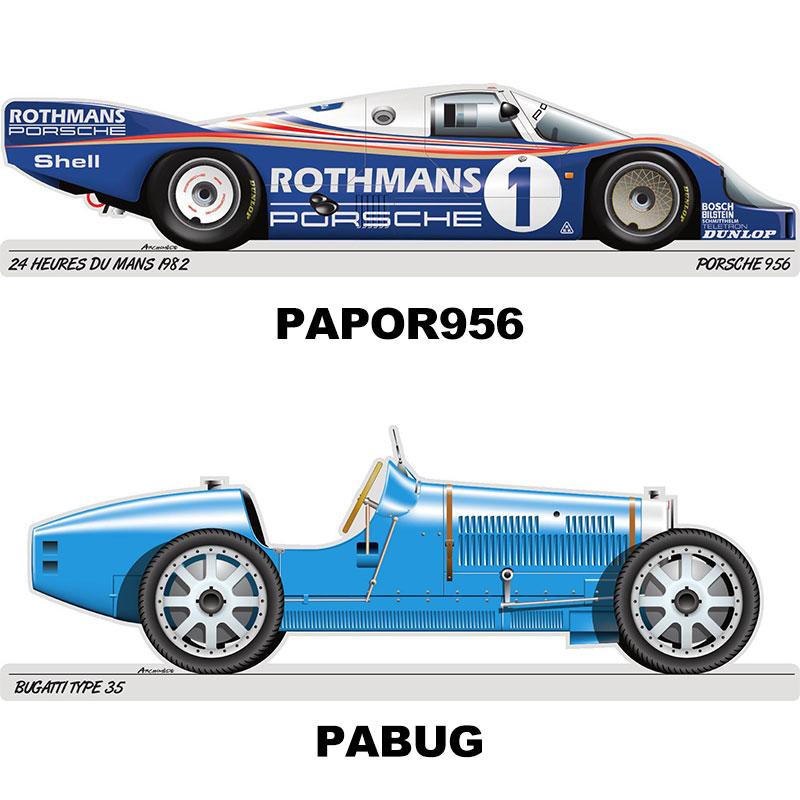 ルマン 24 アルミプレート Aluminum plates 車 雑貨 Le Mans 24h