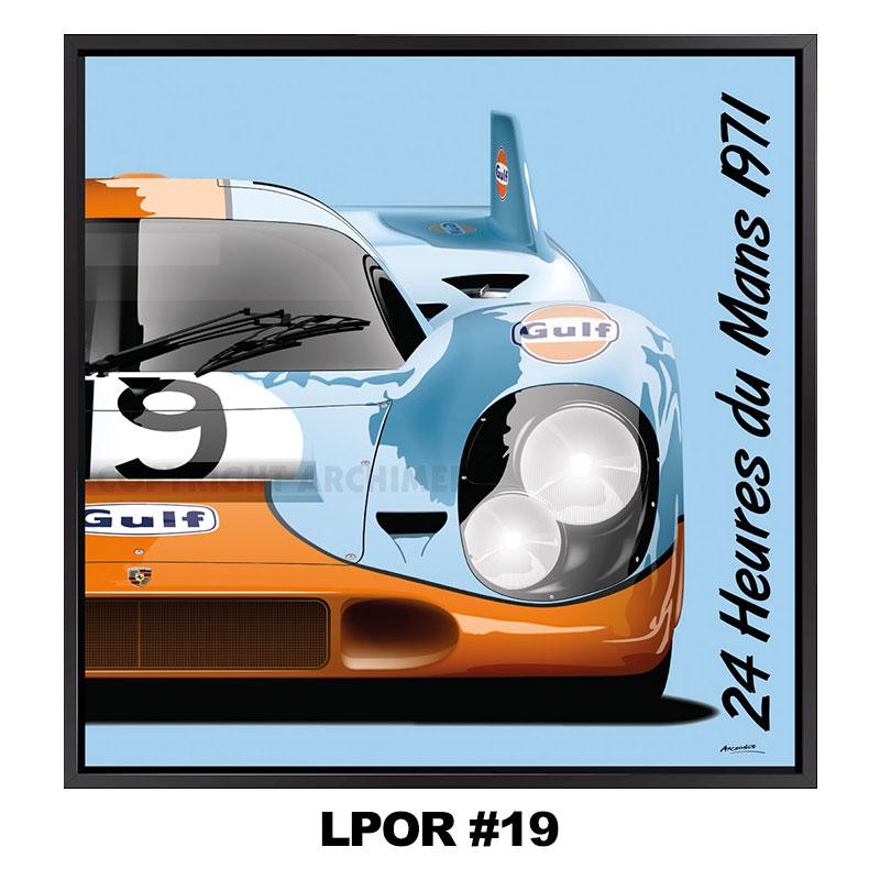 ルマン 24 ポスター THE WINNERS（53 × 53cm） 車 雑貨 Le Mans 24h