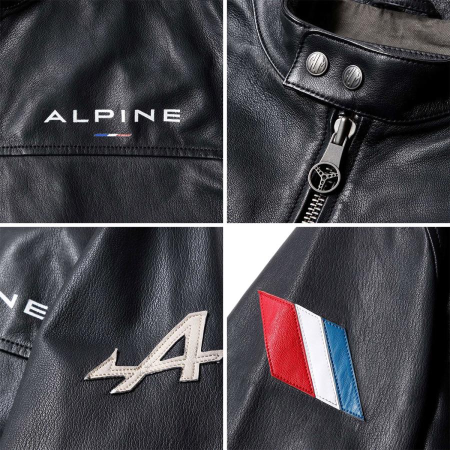 アウター クラシック レジェンド モータース アルピーヌ JEAN レザージャケット 車 ウェア CLASSIC LEGEND MOTORSの画像