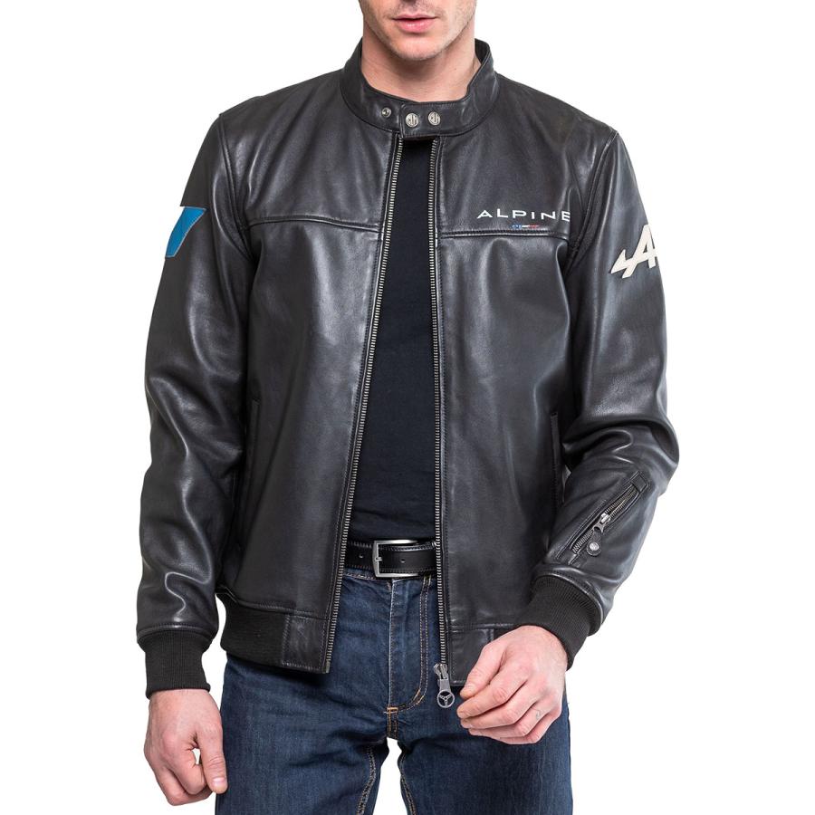アウター クラシック レジェンド モータース アルピーヌ JEAN レザージャケット 車 ウェア CLASSIC LEGEND MOTORSの画像