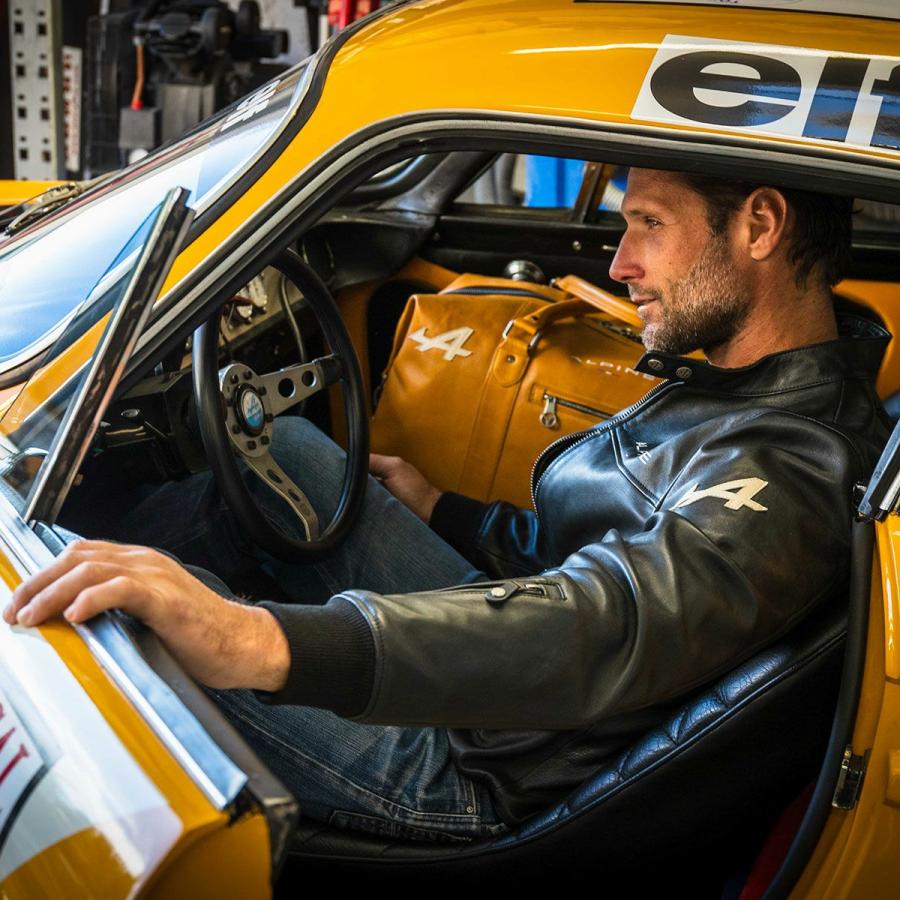 アウター クラシック レジェンド モータース アルピーヌ JEAN レザージャケット 車 ウェア CLASSIC LEGEND MOTORSの画像
