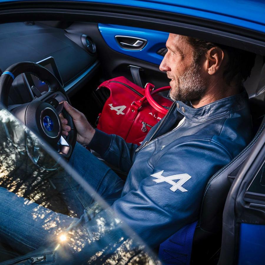 アウター クラシック レジェンド モータース アルピーヌ JEAN レザージャケット 車 ウェア CLASSIC LEGEND MOTORSの画像
