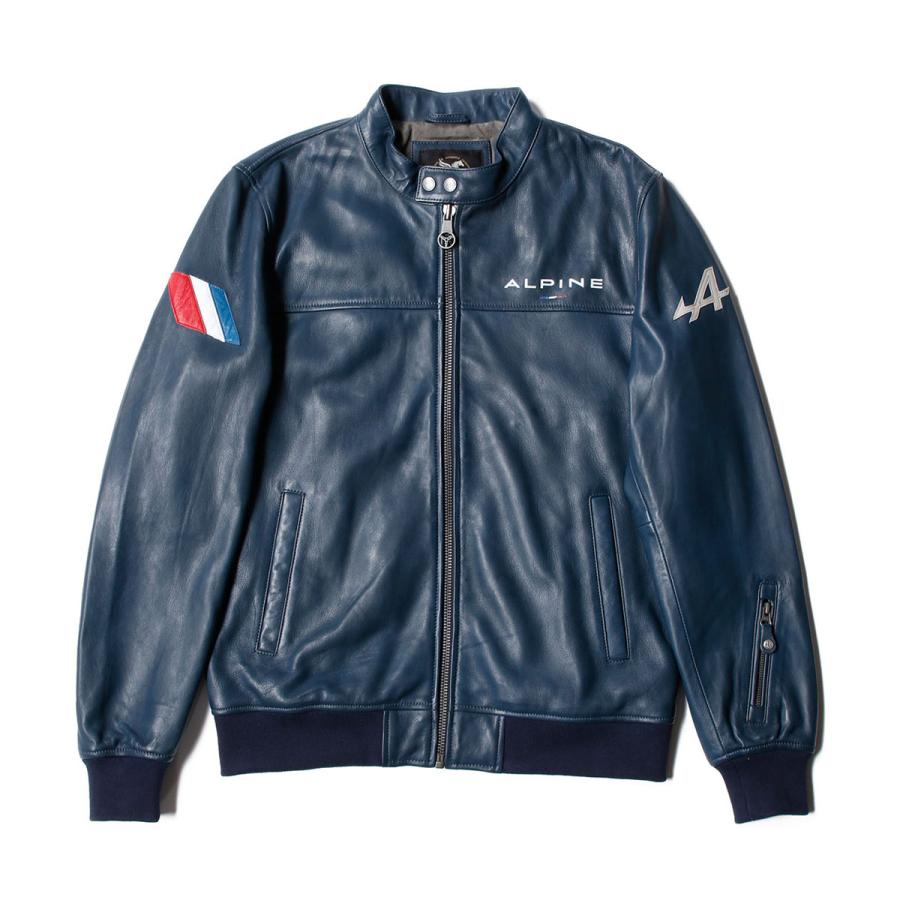 アウター クラシック レジェンド モータース アルピーヌ JEAN レザージャケット 車 ウェア CLASSIC LEGEND MOTORSの画像