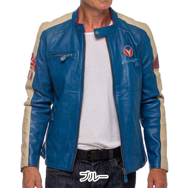 (CLASSIC LEGEND MOTORS)ミシェル・ヴァイヨン レザー ジャケット (お取り寄せ)(40480円)