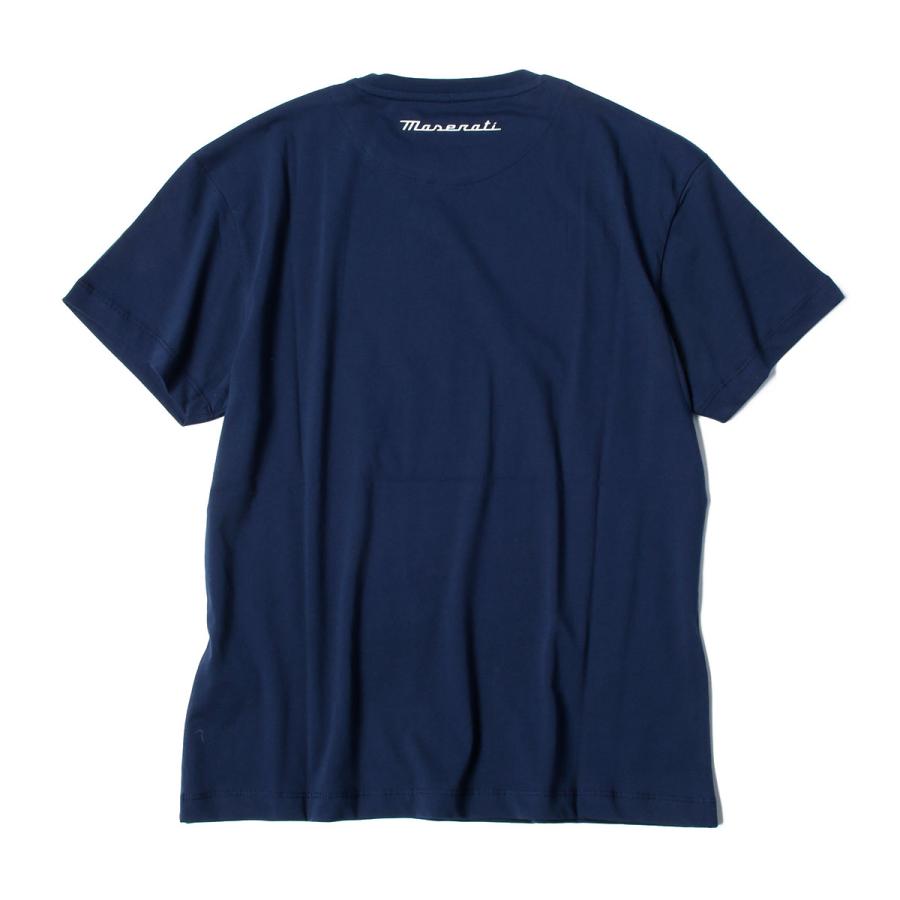マセラティ Tシャツ トライデント ビッグロゴ 車 ウェア MASERATI 爆買