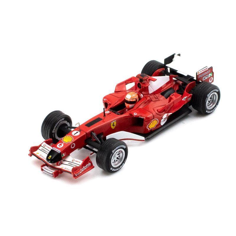 ミハエル シューマッハ 模型 1/43 スケール フェラーリ F2005 バーレーンGP 2005 モデルカー モータースポーツ 雑貨｜motorimoda｜02