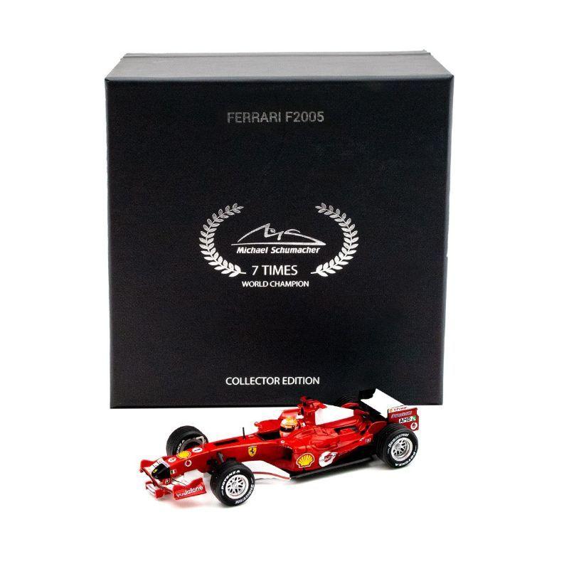 ミハエル シューマッハ 模型 1/43 スケール フェラーリ F2005 バーレーンGP 2005 モデルカー モータースポーツ 雑貨｜motorimoda｜08